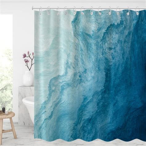 Dandelion Seeds Blown Away Shower Curtain Waterproof Polyester Etsy