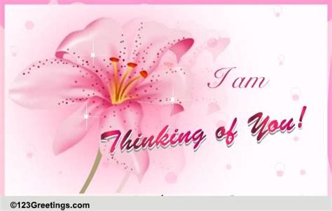 In Someones Thoughts Free Thinking Of You Ecards Greeting Cards