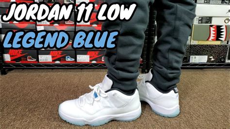 Nike Air Jordan Blue 11 Low Legend