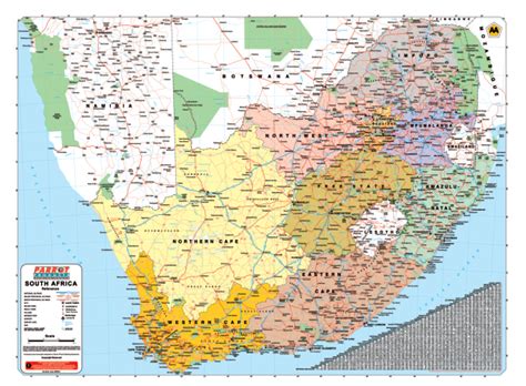 Map South Africa Aa 1200900mm Mp0041 Beyond Revelation
