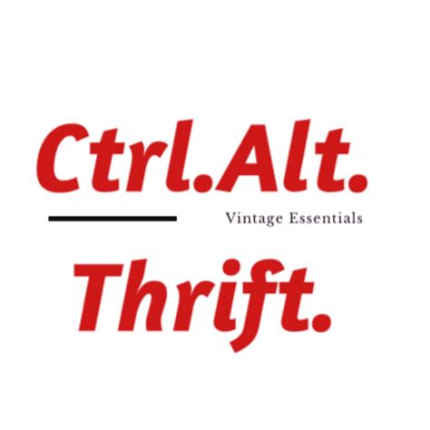 Ctrlaltthrift Etsy