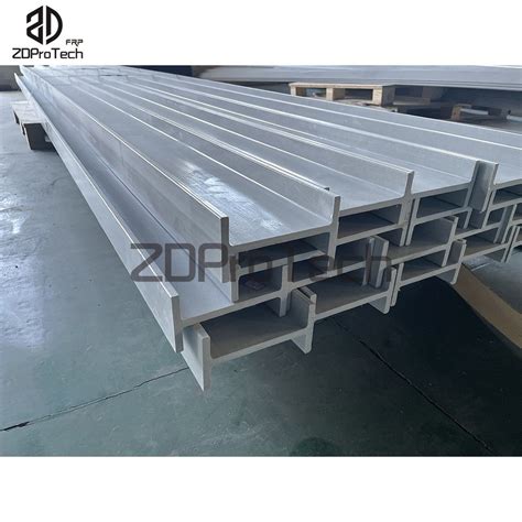 High Strength Frp Pultrusion Profiles Pultruded H Beam I Profiles For