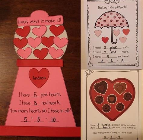 Cute Valentines Math Activity Idea 💡 Math Valentines Valentine Math