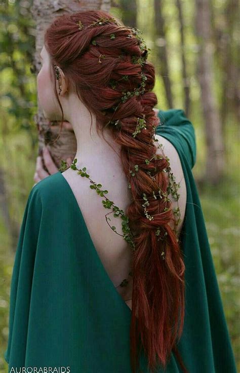 Fianna, without having a braid of his hair loosened by the branches. Pin on Hair styles