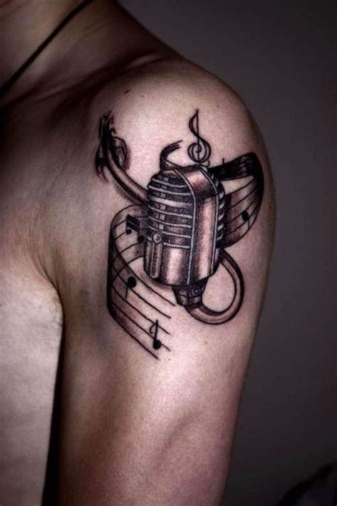 52 Best Small Music Tattoos and Designs