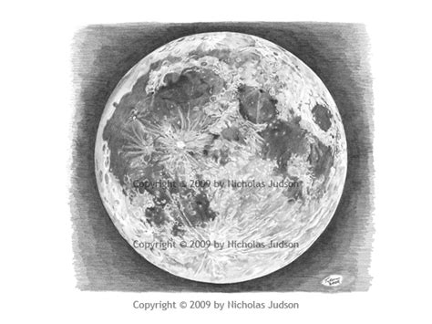 Pencil Drawings Of The Moon At Explore Collection