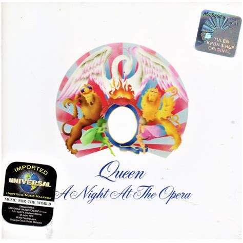 Queen A Night At The Opera Remastered Cd Bonus Ep Imported 2