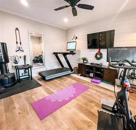 Peloton Spaces Where Our Members Keep Their Bikes In 2021 Gym Room At Home Home Gym Design