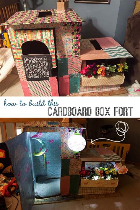 An industrially prefabricated box made from cardboard, primarily used for packaging goods or materials and often recycled. How to Build a Fun Cardboard Box Fort | Hands On As We Grow®