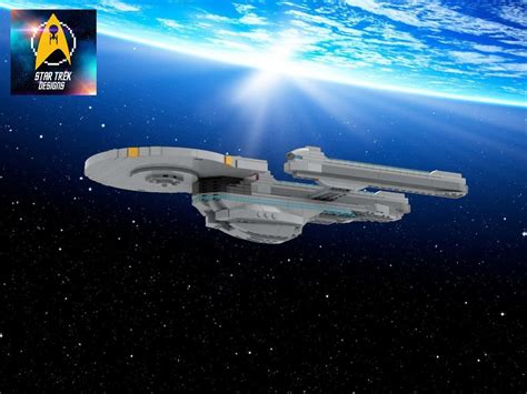 Lego Moc Uss Enterprise Ncc 1701 B Excelsior Class Refit Star Trek