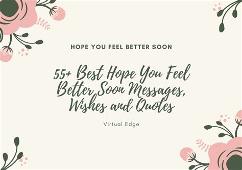 55 best hope you feel better soon messages wishes and quotes virtual edge