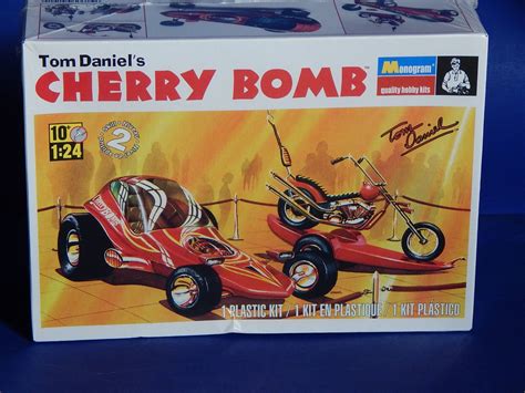 Tom Daniels Cherry Bomb 124 Scale Monogram Kit ~ Sealed Wa