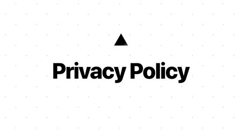 Privacy Policy Vercel