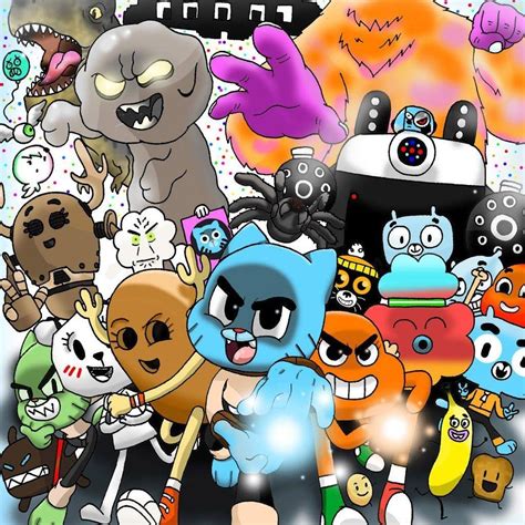 The Amazing World Of Gumball In Anime