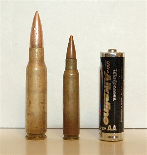 Image Gallery 50 Vs 7 62 Ammunition