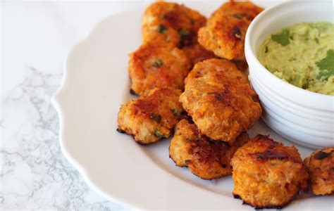 Place the flour and eggs into separate bowls. Sweet Potato Chicken Poppers (Paleo, AIP & Whole 30 ...