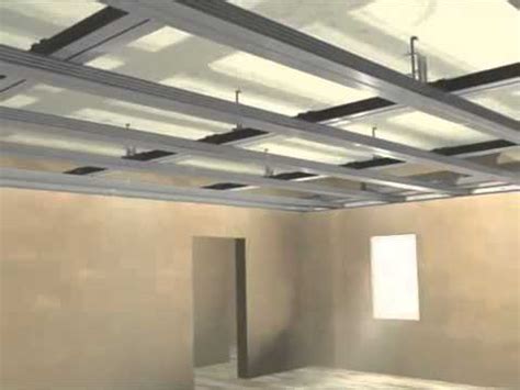 Das wandprofil muss mit der unterkonstruktion der dachschräge verbunden sein. Rigips Montagedecken bekleiden & abhängen - YouTube