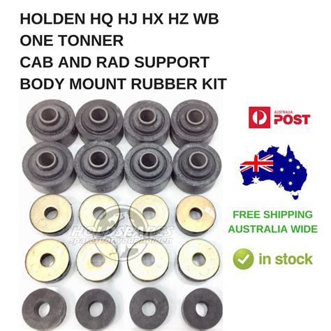 Holden Hq Hj Hx Hz Wb One Tonner Cab And Radiator Support Rubber Body