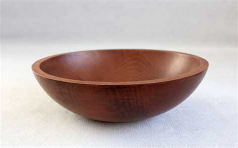 Large Wooden Bowl Handmade Salad Dish Wood Handcrafted Etsy Canada