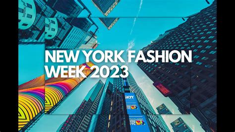 New York Fashion 2023 Manhattan Mercedes Benz Youtube