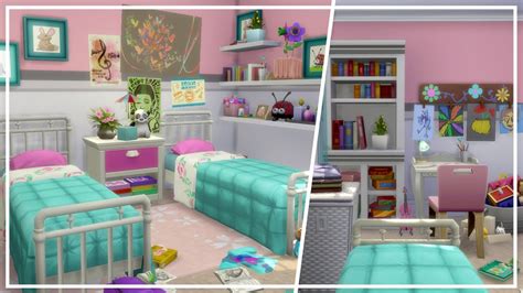 Kids Bedroom Ft Parenthood Pack The Sims 4 Room Build Youtube