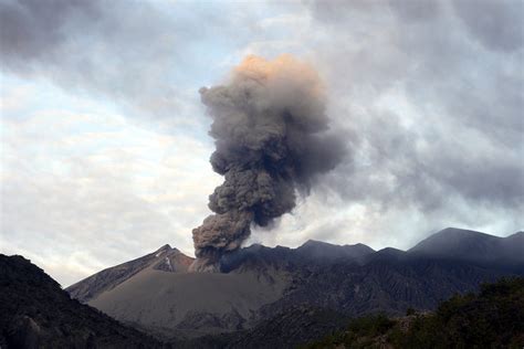 Sakurajima Volcano In Japan