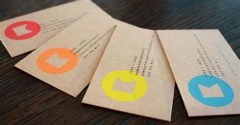 Their natural texture is perfect for small businesses. Kraft Paper Business Cards