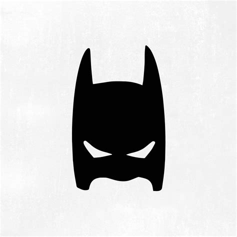 Batman Mask Svg Batman Mask Vector Batman Mask Digital Clipart Etsy