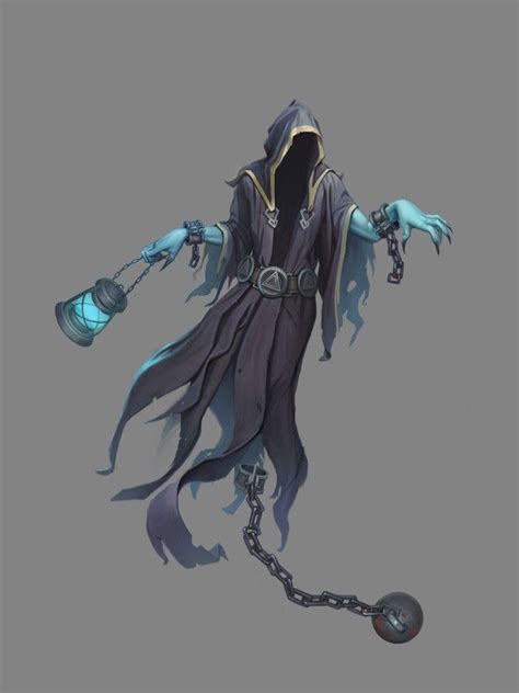 Artstation Ghost Andrey Denisov Fantasy Character Design