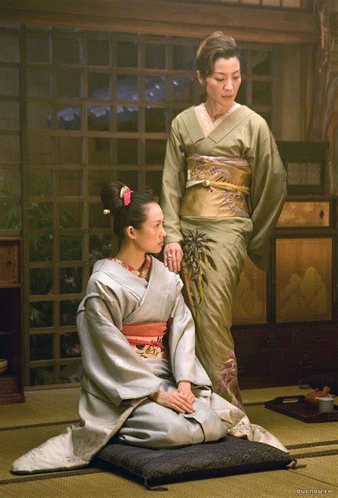 Zhang Ziyi And Michelle Yeoh In Memoirs Of A Geisha 2005 Costumes