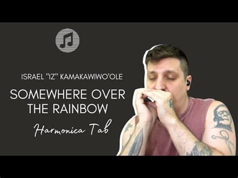 Somewhere Over The Rainbow Harmonica Tab Na Gaita Com Tablatura