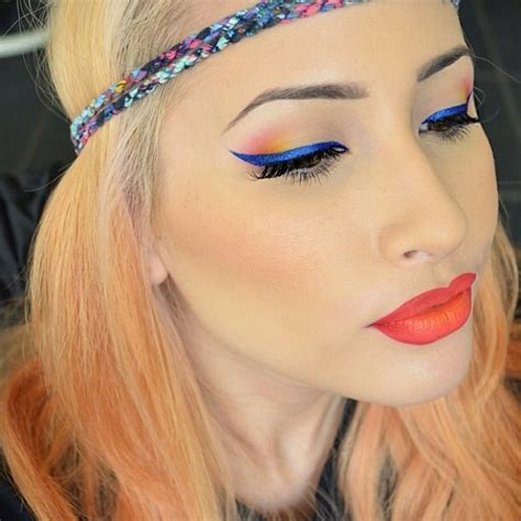 coral makeup from instagram stylecaster