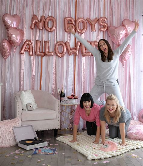 Galentine’s Day Pajama Party The Pink Millennial