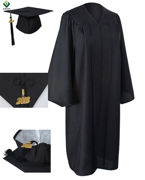 Adult Graduation Matte Caps And Gowns With Tassels China Graduation