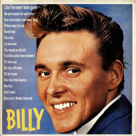 Billy Album By Billy Fury Spotify