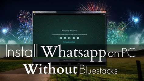 Click to install whatsapp messenger, and it will appear in the field called 'my apps' right in the emulator. Install Whatsapp on PC Without Bluestacks or Youwave - YouTube