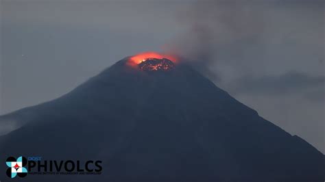 Phivolcs Records 1 Volcanic Earthquake 59 Rockfall Events In Mayon