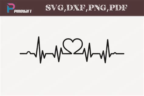 Heartbeat Svg Ekg Svg Ecg Svg Lifeline Svg Heartbeat Clip Art Svg Images