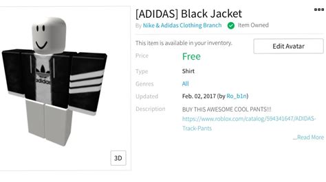 How To Get Free Adidas Hoodie Roblox Youtube