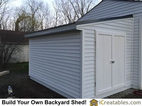 Or if you have windows on that wall, at least you have to make sure you won't cover. Lean To Shed Attached To Garage | iCreatables.com