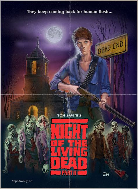 Artstation The Night Of The Living Dead 2 Poster