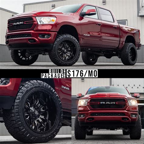 Lifted 2020 Ram 1500 With 22×12 Fuel Sledge Wheels And 6 Inch Rough