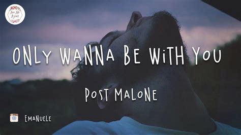 Post Malone Only Wanna Be With You Lyric Video Pokemon 25th