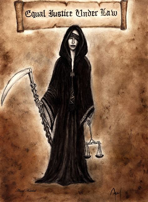 Lady Justice Grim Reaper By Ultimateexpression On Deviantart