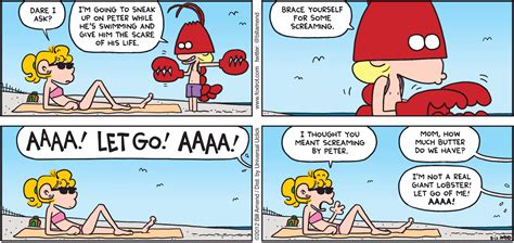 Crock Lobster Beach Summer Pranks Foxtrot Comics By Bill Amend
