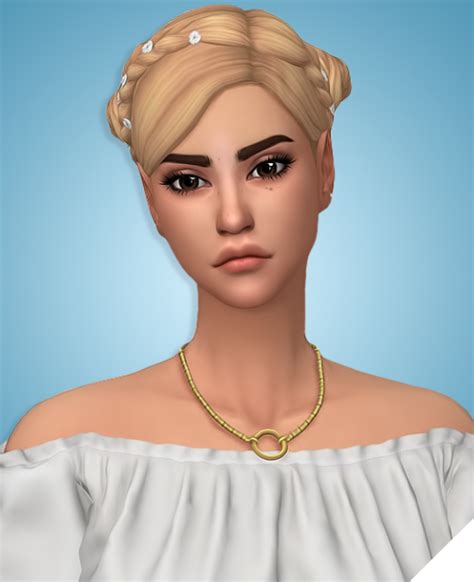 Aharris00britney Alyssa Hair You Can Watch The Ts4 Mm Cc Finds