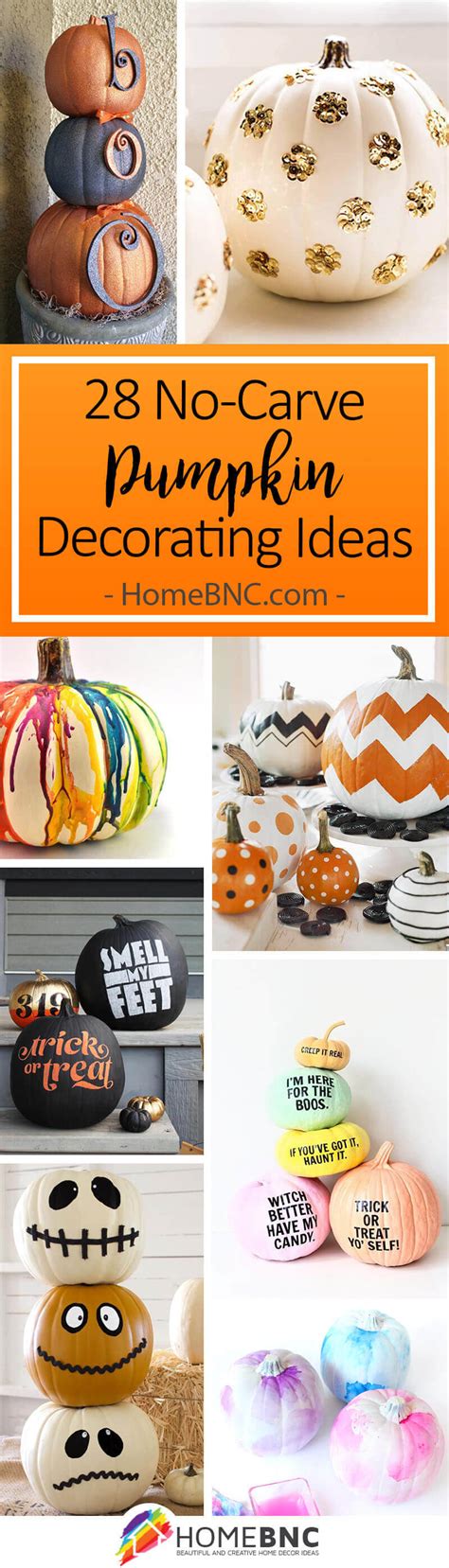 28 Best No Carve Pumpkin Decorating Ideas And Designs For 2023