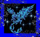 Phoenix bird blue illustrations & vectors. blue phoenix bird Pictures p. 1 of 250 | Blingee.com