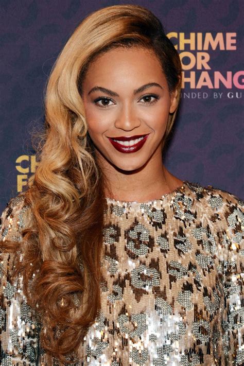 Beyoncés Complete Hair Transformation Celebrity Eyebrows Beyonce