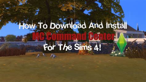 There will be only a certain percentage of sims in each age group, so there will always be somebody without a job and people who get jobs automatically. MC Command Center Download Tutorial!{The Sims 4} - YouTube